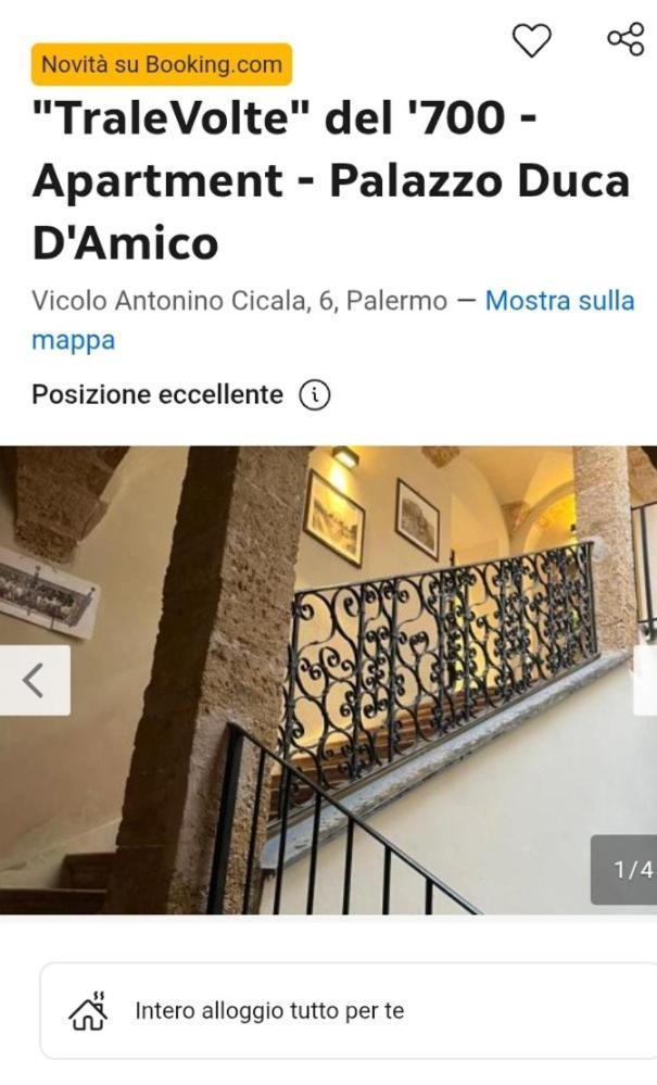 Cortile Dei Mori Apartment Palermo Exterior foto